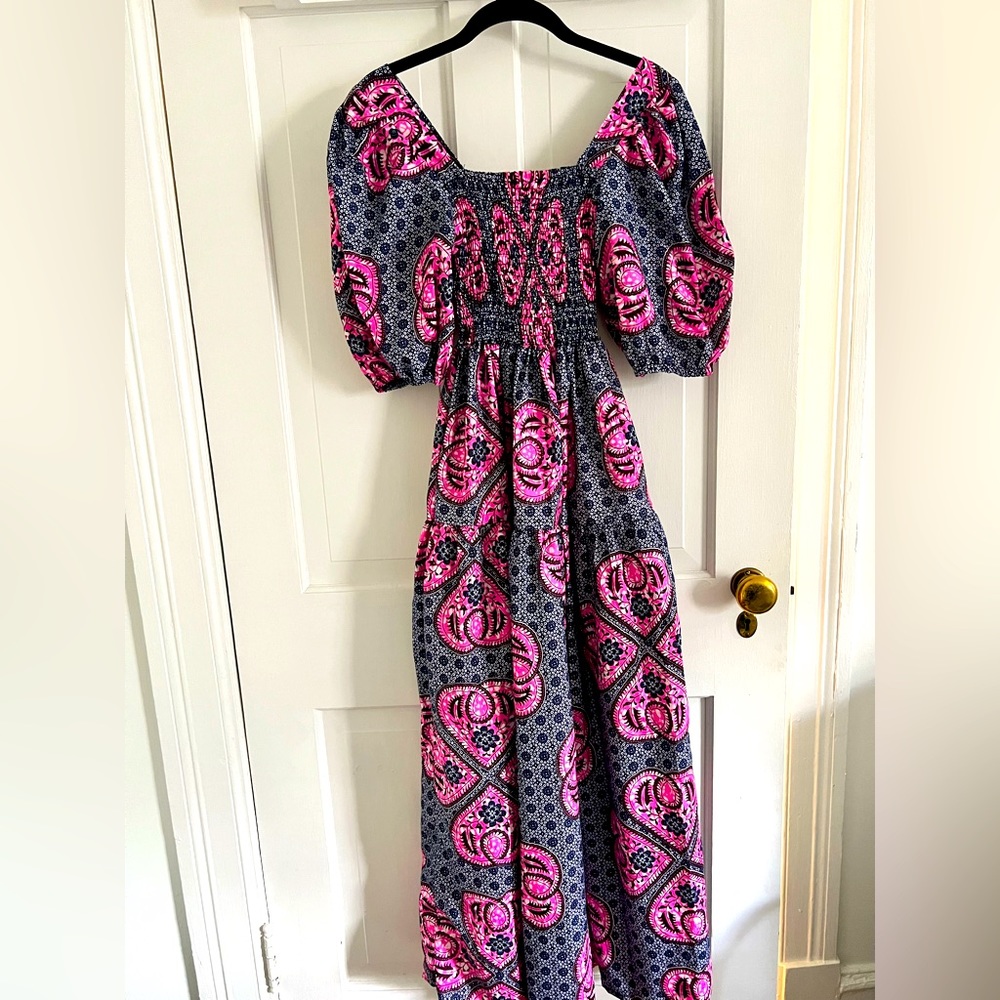 Elisamama smocked maxi dress - Size XS